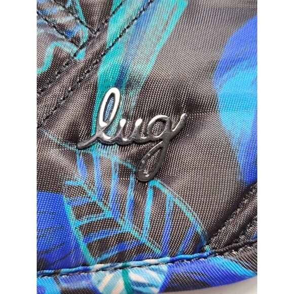 Lug Floral Quilted Wristlet Travel Passport Wallet Zipper Closure New - Picture 4 of 15